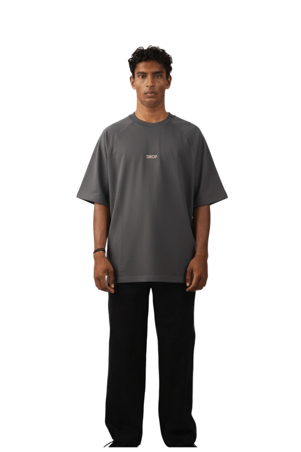 Essentials Grey Oversized Tee